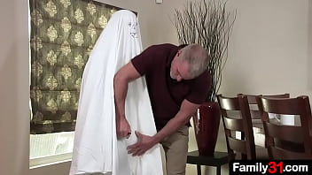 The Best Gay Version of Taboo Family Porn - Josh Cannon & Dale Savage in "Grandpa's Ghost Costume"